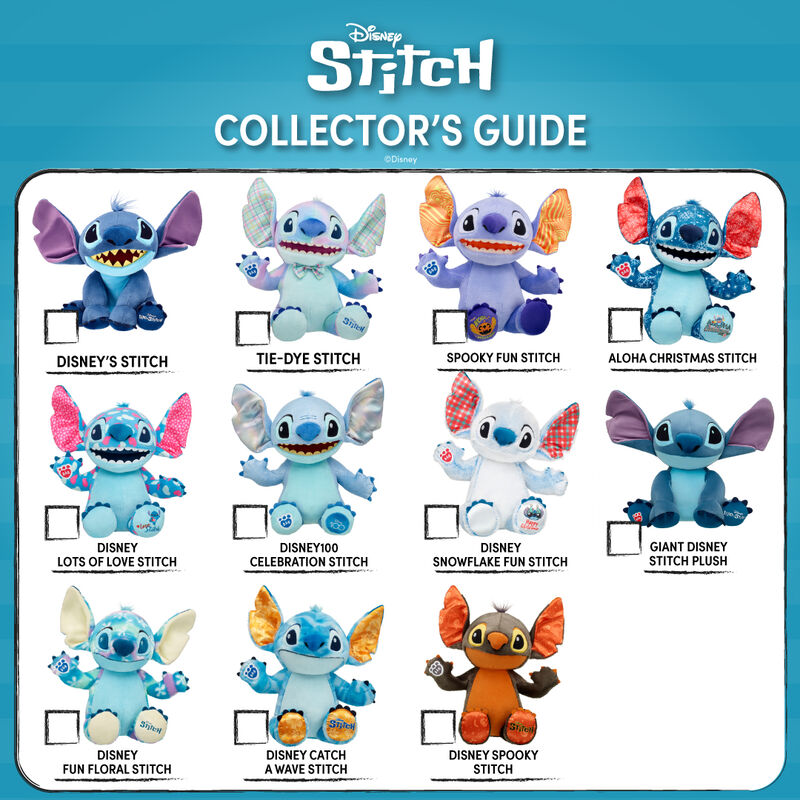 Disney Spooky Stitch Plush Toy - Build-A-Bear Workshop®