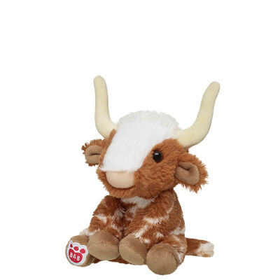 Build-A-Bear Mini Beans® Highland Cow Soft Toy 