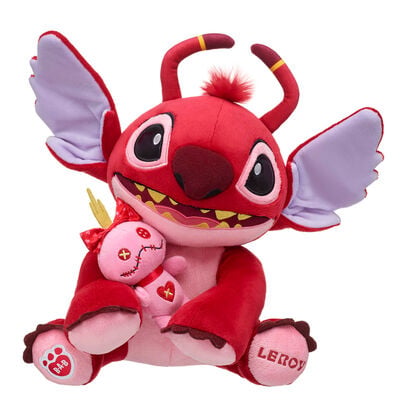 Disney Lilo & Stitch Leroy Plush with Valentine's Day Scrump Wristie