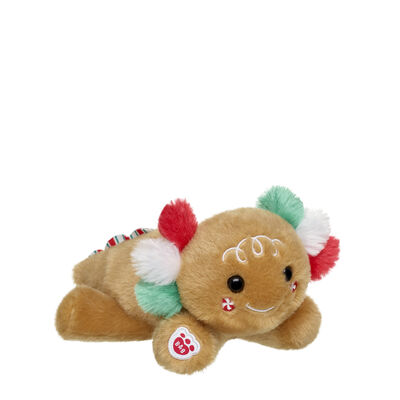 Build-A-Bear Mini Beans® Gingerbread Axolotl Soft Toy