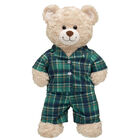 Green Plaid PJ Set