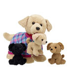 Promise Pets™ Golden Retriever Soft Toy Sleeper & Puppies Gift Set