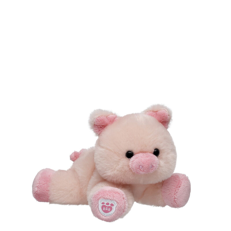 Build-A-Bear Mini Beans Fuzzy Pink Pig Stuffed Animal plush by Build-A-Bear
