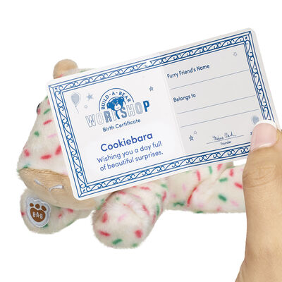 Build-A-Bear Mini Beans® Cookiebara Soft Toy