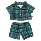 Green Plaid PJ Set