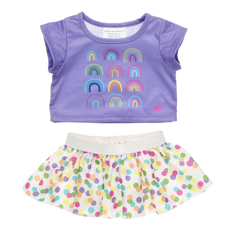 Rainbow Skirt Set 2 pc. for Stuffed Animals - Build-A-Bear Workshop&reg;