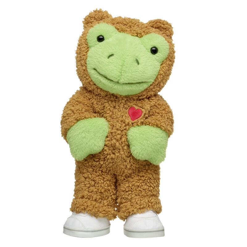 Spring Green Frog Stuffed Animal Teddy Bear Costume Gift Set with Shoes - Build-A-Bear Workshop&reg;