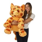 Giant Pumpkin Kitty Soft Toy