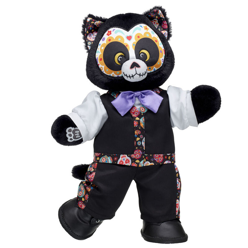 D&iacute;a de los Muertos Cat Stuffed Animal Suit Gift Set - Build-A-Bear Workshop&reg;