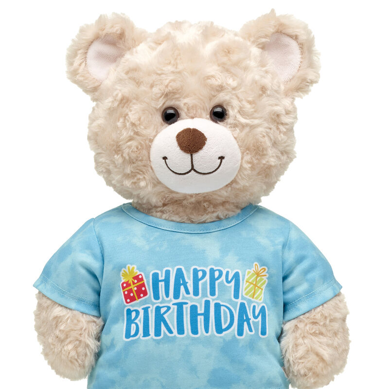 Blue Tie-Dye Birthday T-Shirt - Build-A-Bear Workshop®