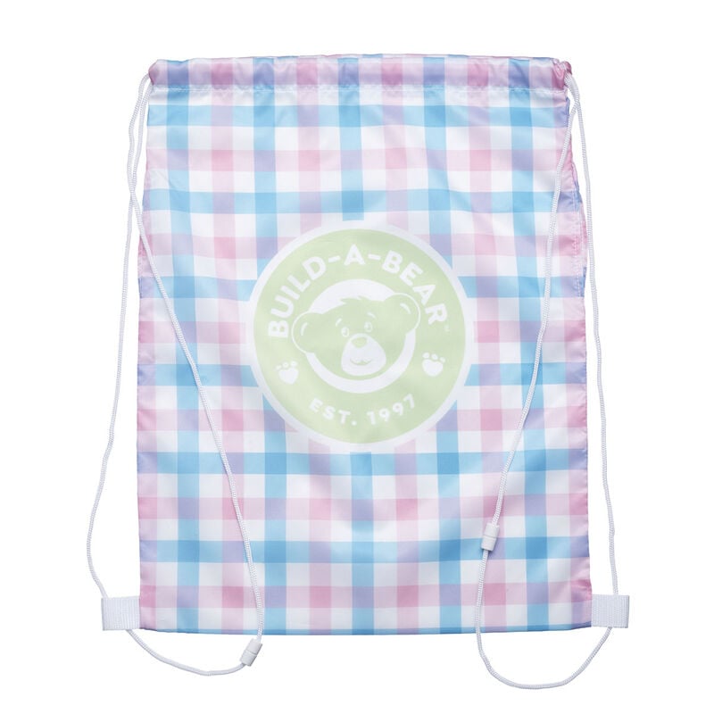 Spring Gingham Toy Bear Carrier by Build-A-Bear