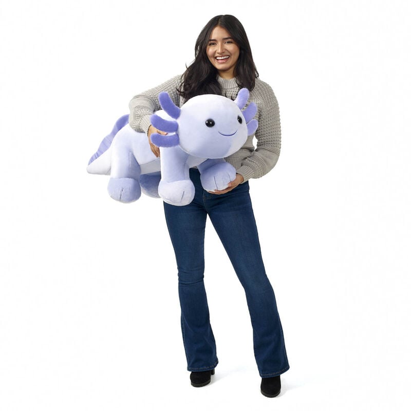 Online Exclusive Giant Lavender Axolotl Stuffed Animal - Build-A-Bear Workshop&reg;