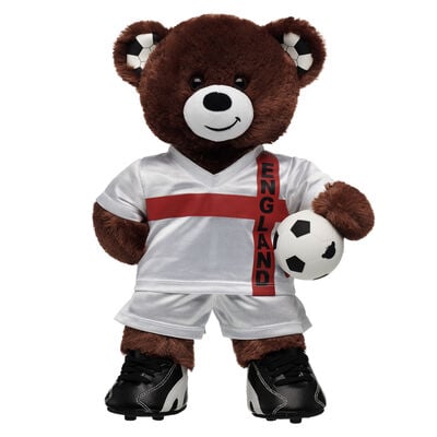Let's Goal Bear England Football Gift Set