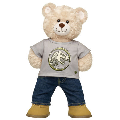 Happy Hugs Teddy Bear Jurassic World Gift Set