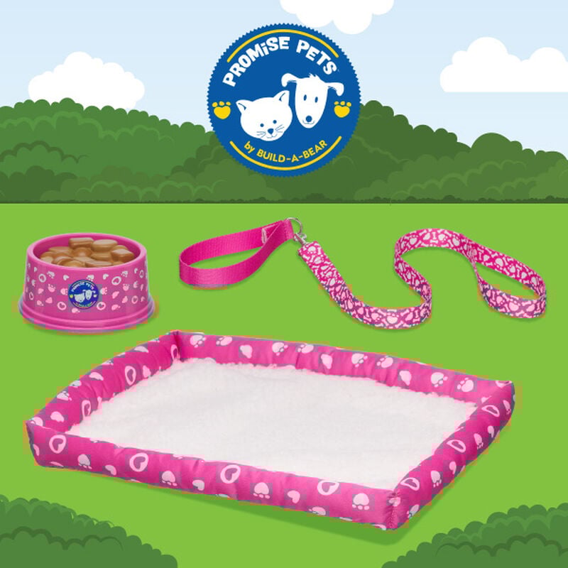 Promise Pets Pink Pet Accessories Bundle by Build-A-Bear