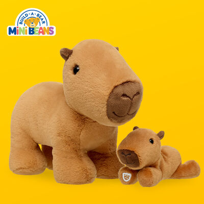 Capybara Soft Toy & & Build-A-Bear Mini Beans&reg; Gift Set