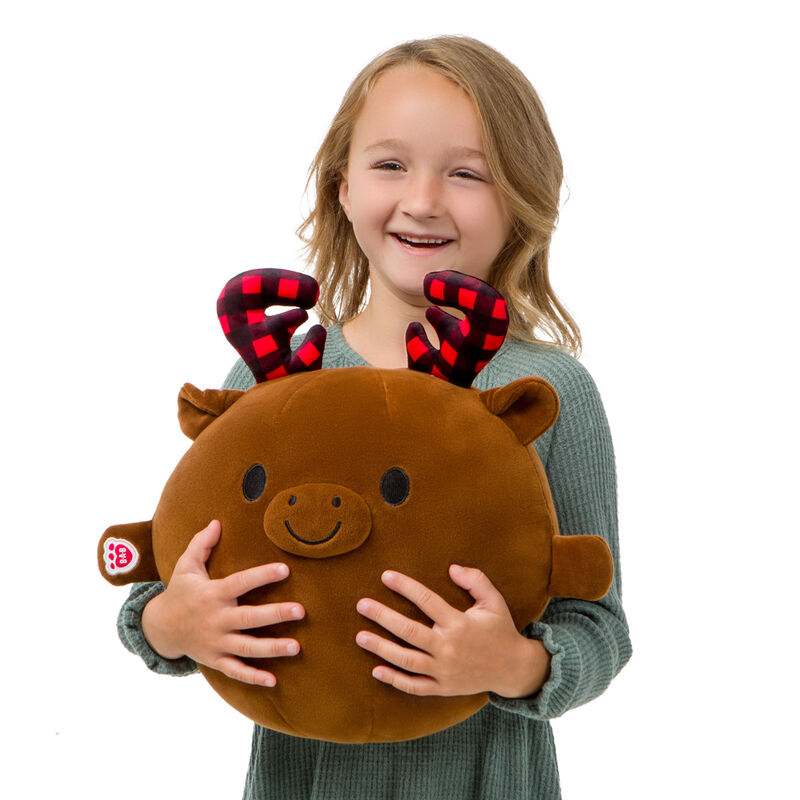 SKOOSHERZ™ Buffalo Check Moose Stuffed Animal - Build-A-Bear Workshop®