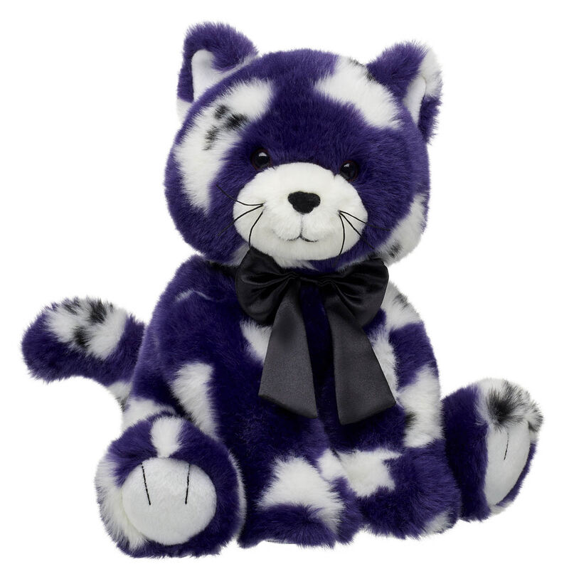 Spooky Kitty Stuffed Animal with Black Gifting Bow - Build-A-Bear Workshop®
