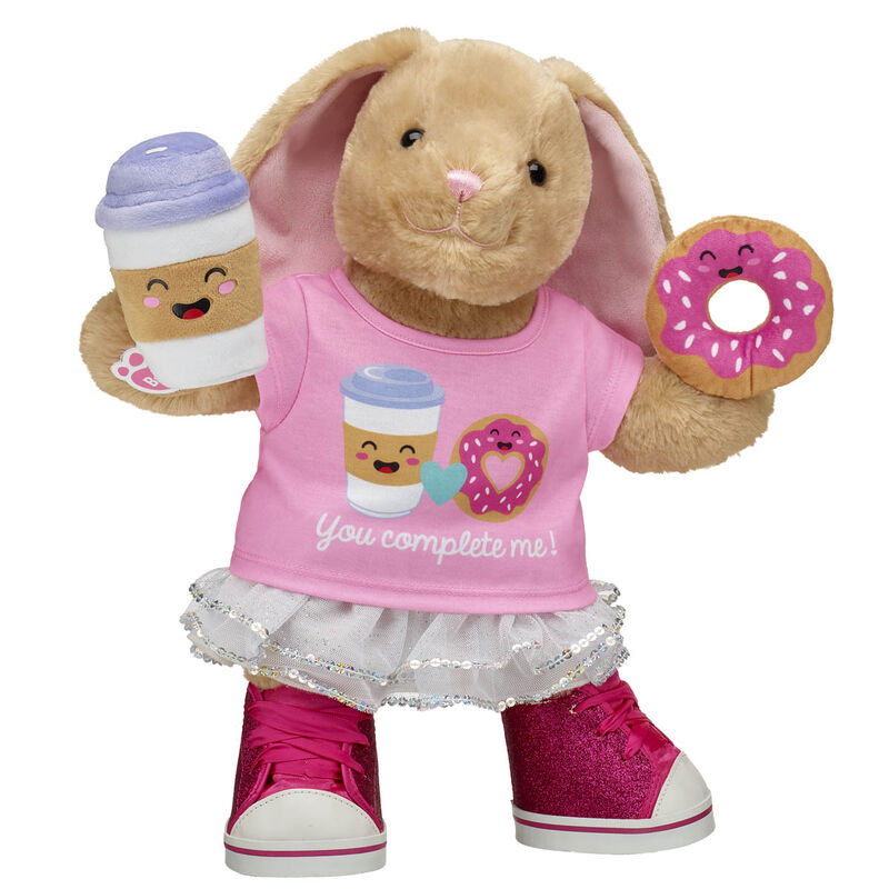 Pawlette™ Plush Coffee and Donuts Gift Set  - Build-A-Bear Workshop®