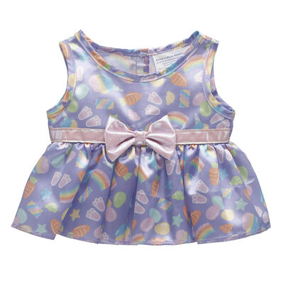 Easter Candy Print Dress