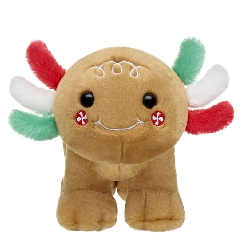 Gingerbread Axolotl Stuffed Animal | Build-A-Bear