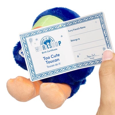 Build-A-Bear Mini Beans&reg; Too Cute Toucan Soft Toy
