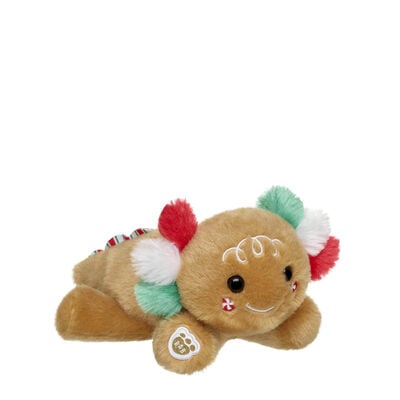 Build-A-Bear Mini Beans® Gingerbread Axolotl Soft Toy