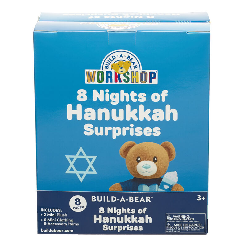 8 Nights of Hanukkah Surprises - Includes 8 Pieces - Build-A-Bear Workshop®