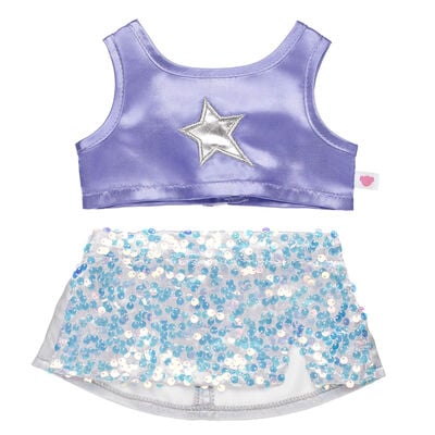 Honey Girls Sequin Skirt Set 