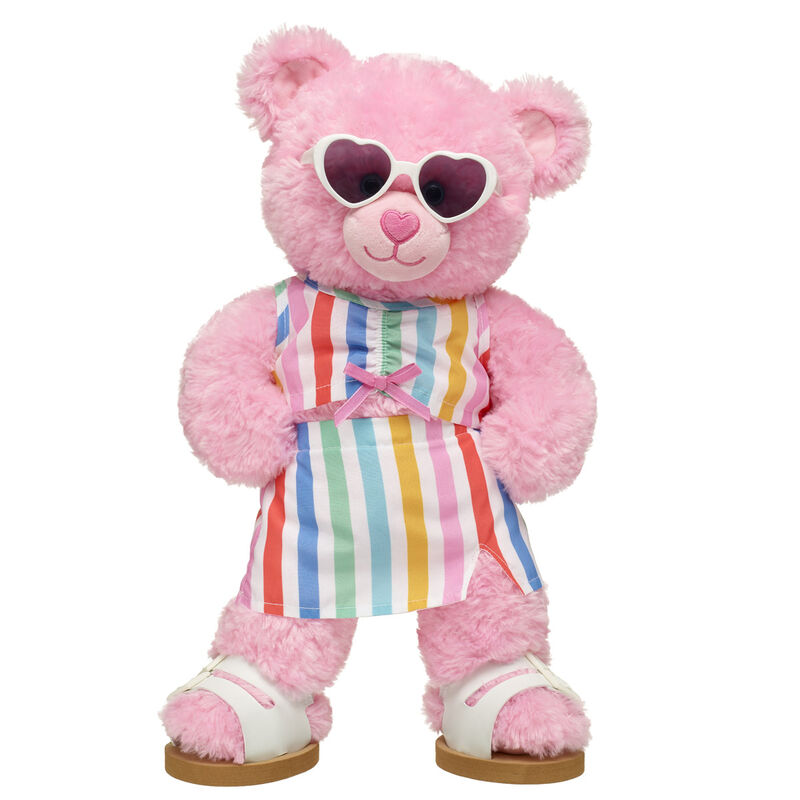 Pink Cuddles Teddy Bear Summer Outfit Set - Build-A-Bear Workshop®
