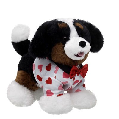 Promise Pets&trade; Bernese Mountain Dog Soft Toy Valentine's Day Gift Set