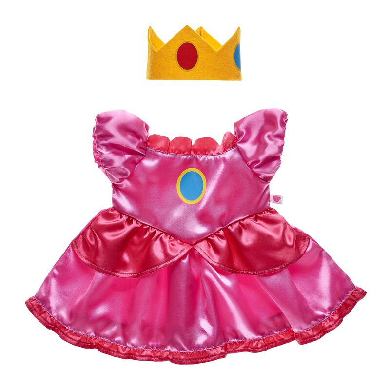 Super Mario Princess Peach Costume by Build-A-Bear
