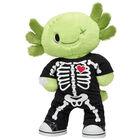 Zombie Axolotl Soft Toy Skeleton Gift Set