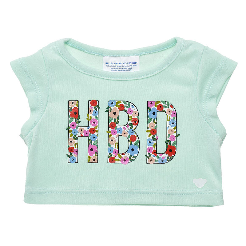 Online Exclusive HBD Flowers T-Shirt