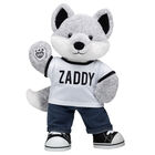 Online Exclusive Silver Fox Stuffed Animal Zaddy Gift Set plush by Build-A-Bear