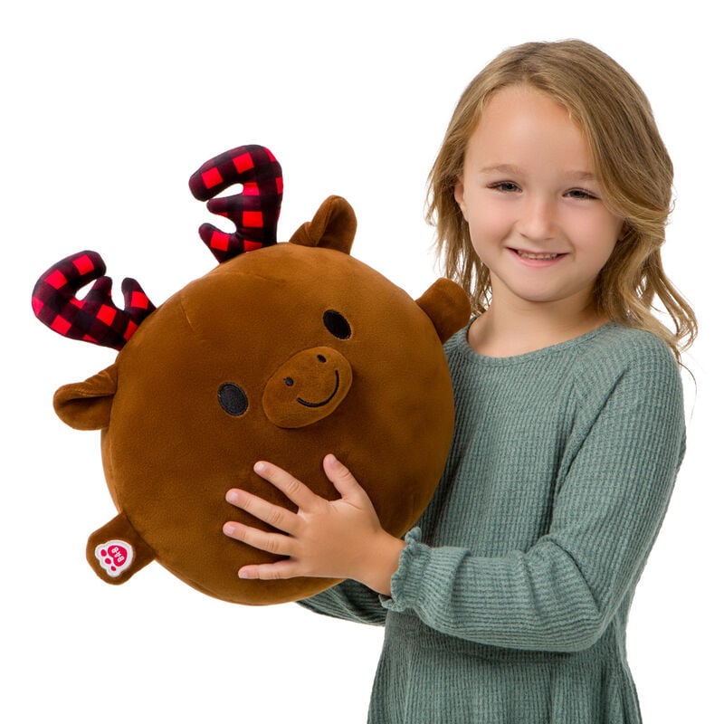 SKOOSHERZ™ Buffalo Check Moose Stuffed Animal - Build-A-Bear Workshop®