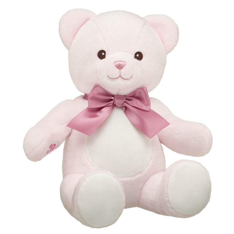 Baby Pink Teddy Bear with Gifting Bow - Build-A-Bear Workshop&reg;