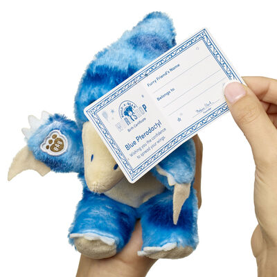 Build-A-Bear Mini Beans® Blue Pterodactyl Plush