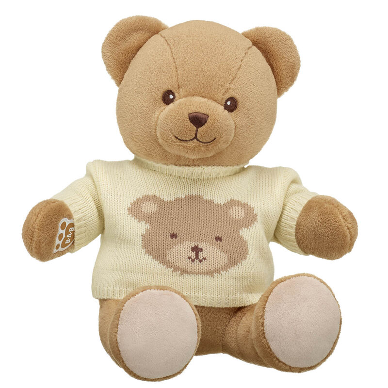 Baby Brown Teddy Bear Knit Sweater Gift Set - Build-A-Bear Workshop&reg;