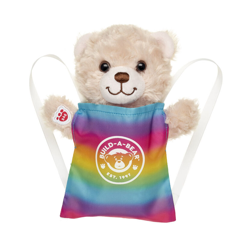 Mini Beans Rainbow Toy Bear Carrier - Build-A-Bear Workshop&reg;