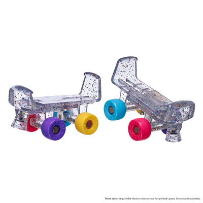 Rainbow Roller Skates