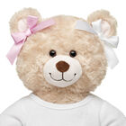 Pink & White Ribbon Bows 4 pc. 