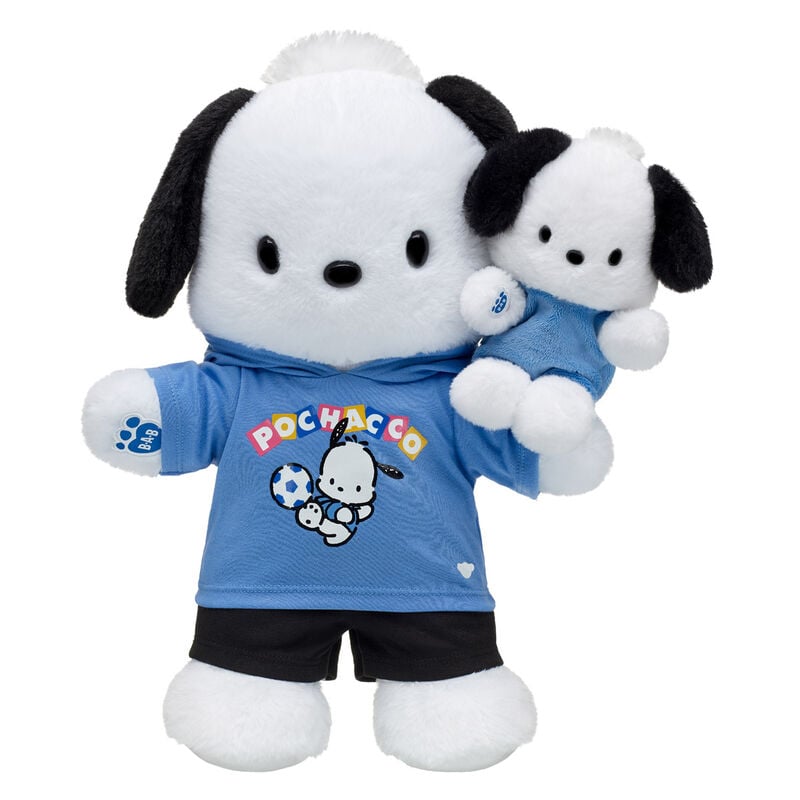 Sanrio&reg; Hello Kitty&reg; and Friends Pochacco&trade; Plush with Mini Bean&reg; - Build-A-Bear Workshop