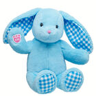 Blue Gingham Pawlette Bunny Plush plush by Build-A-Bear