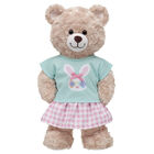 Gingham Bunny Easter Outfit 2 pc. by Build-A-Bear