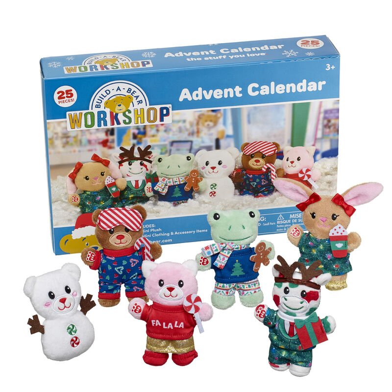 2025 Advent Calendar - 25 Pieces Included - Build-A-Bear Workshop®