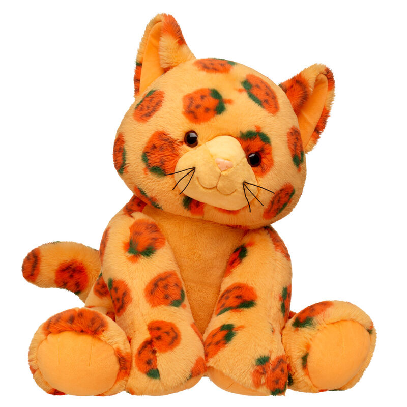 Giant Pumpkin Kitty Stuffed Animal - Build-A-Bear Workshop&reg;