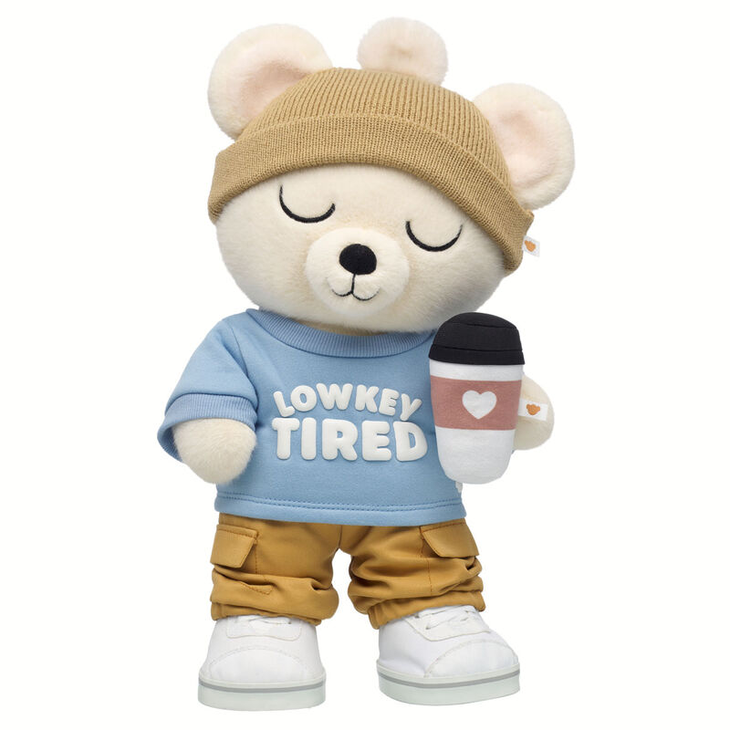 Mellow Moodies Coffee Cup Wristie plush by Build-A-Bear