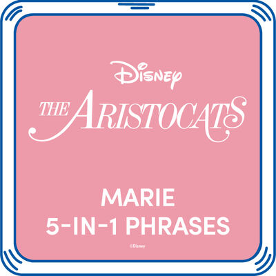Disney The Aristocats Marie 5-in-1 Phrases