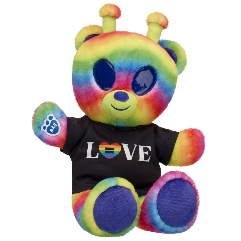 Rainbow Bearlien Equality Stuffed Animal Gift Set - Build-A-Bear Workshop®